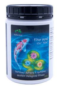 obrazek-Startovací bakterie do jezírka Filter pond 500g